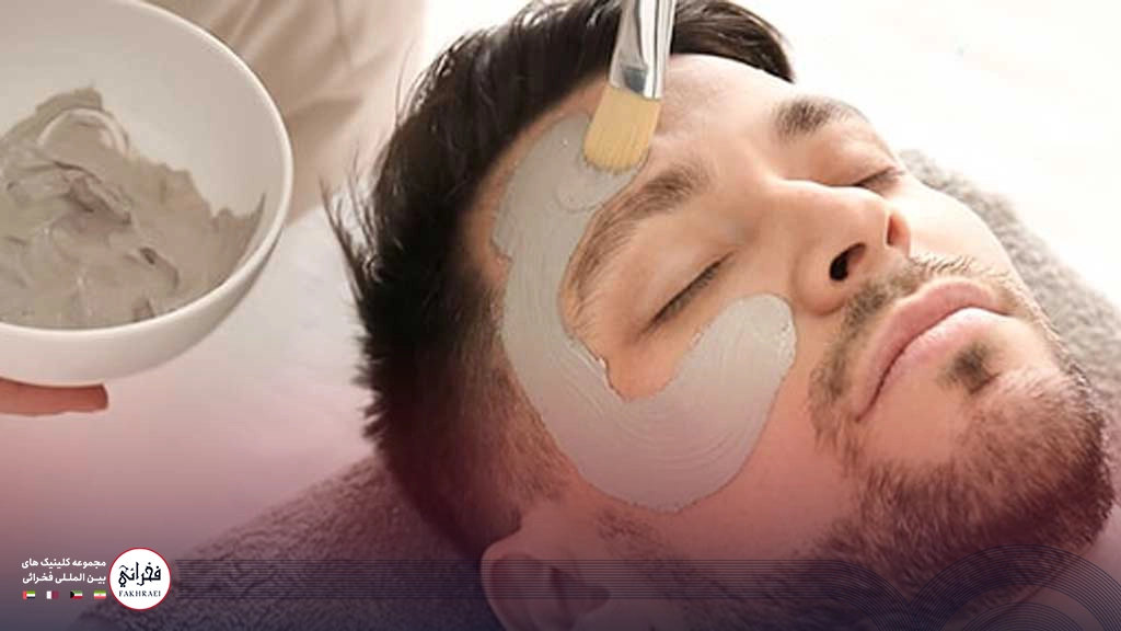 فیشیال آقایان -فیشیال به صورت مردی