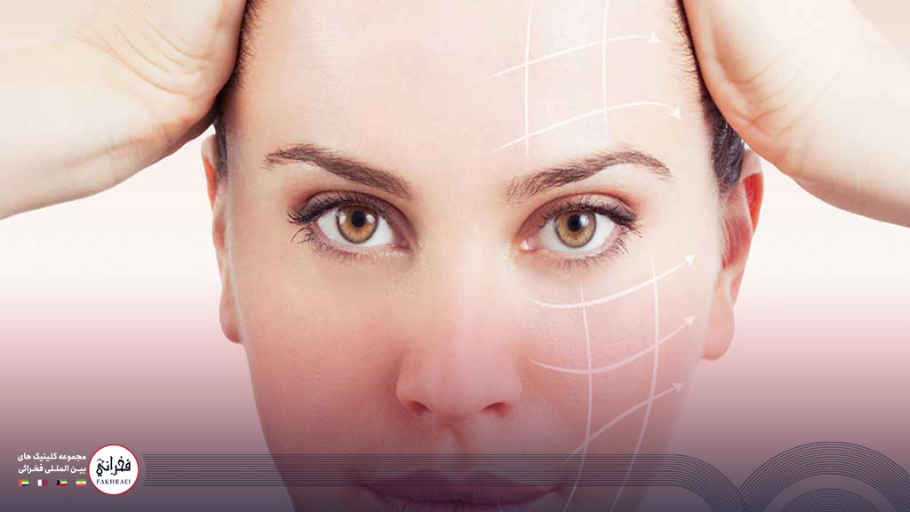 هایفوتراپی ابرو- زنی با چشمان عسلی