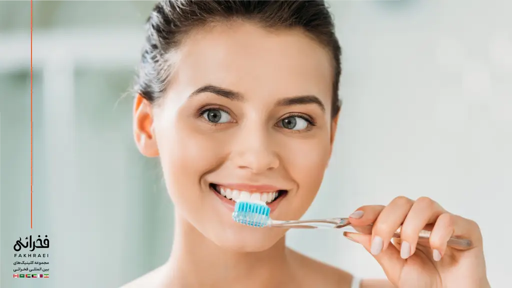 مسواک زدن بعد از تزریق فیلر لب