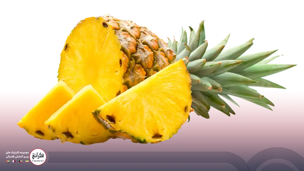 آناناس بعد از کاشت مو