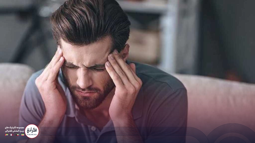 پسری که میگرن دارد