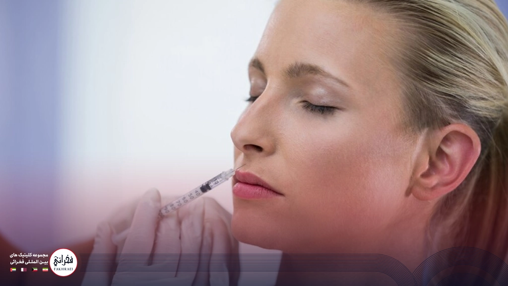 عوارض تزریق آنزیم به لب