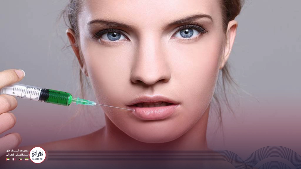 تزریق ژل لب مدل اردکی