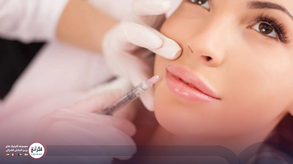 تزریق ژل به لب مدل اردکی