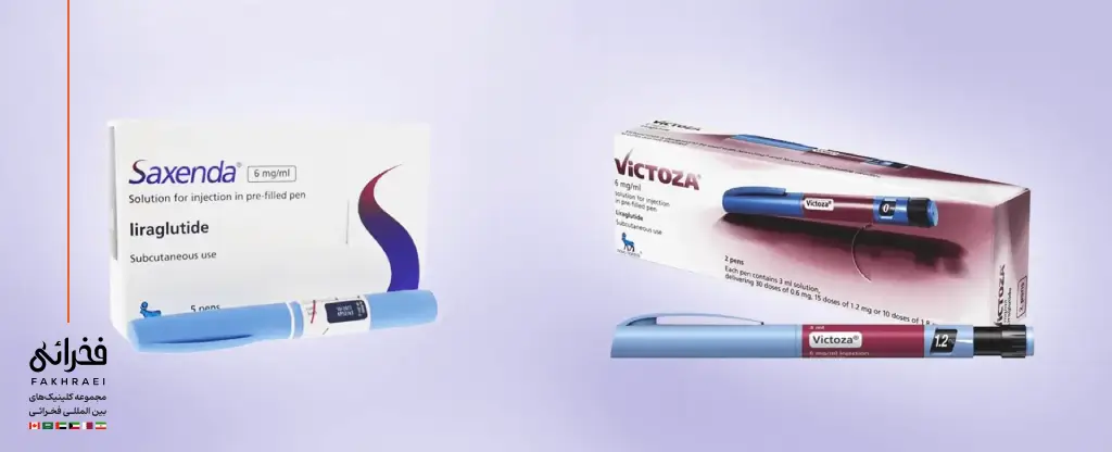تفاوت آمپول ویکتوزا با ساکسندا