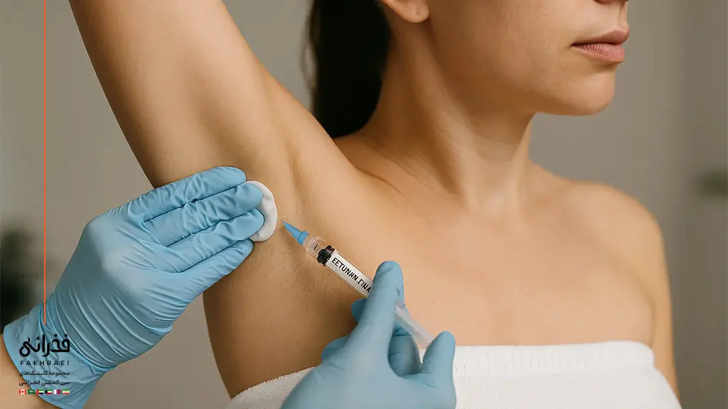 مراقبت هایی که بعد از بوتاکس زیر بغل باید رعایت کنید