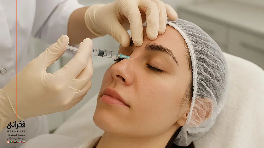 تزریق بوتاکس به بینی