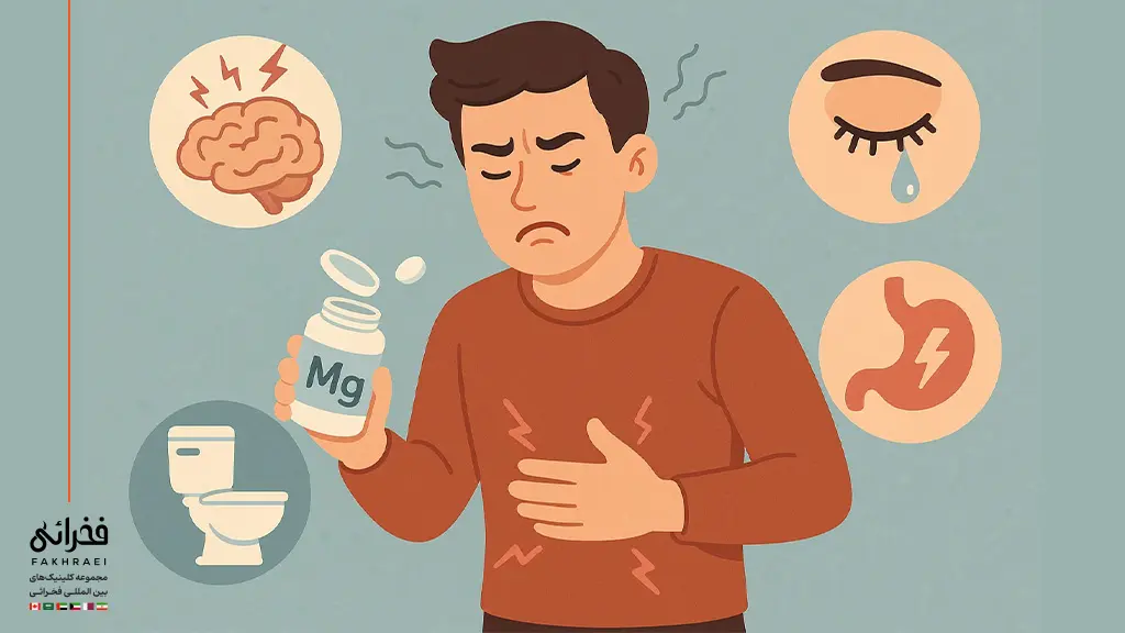 عوارض جانبی استفاده از منیزیم برای لاغری