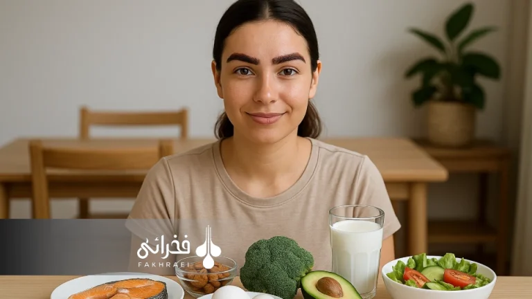 تغذیه بعد از کاشت ابرو