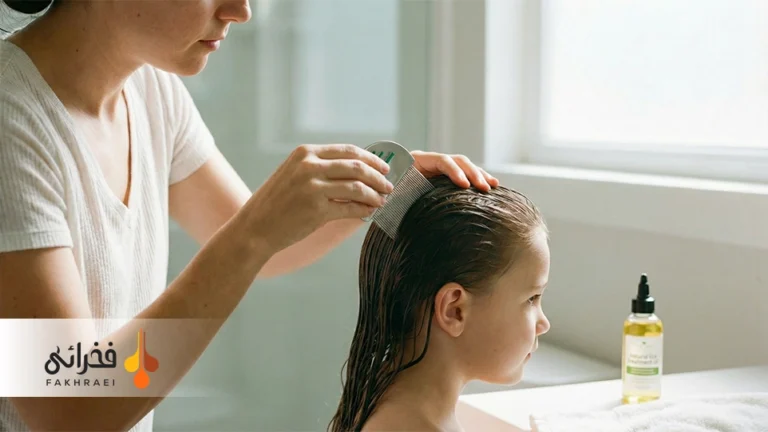 درمان شپش سر