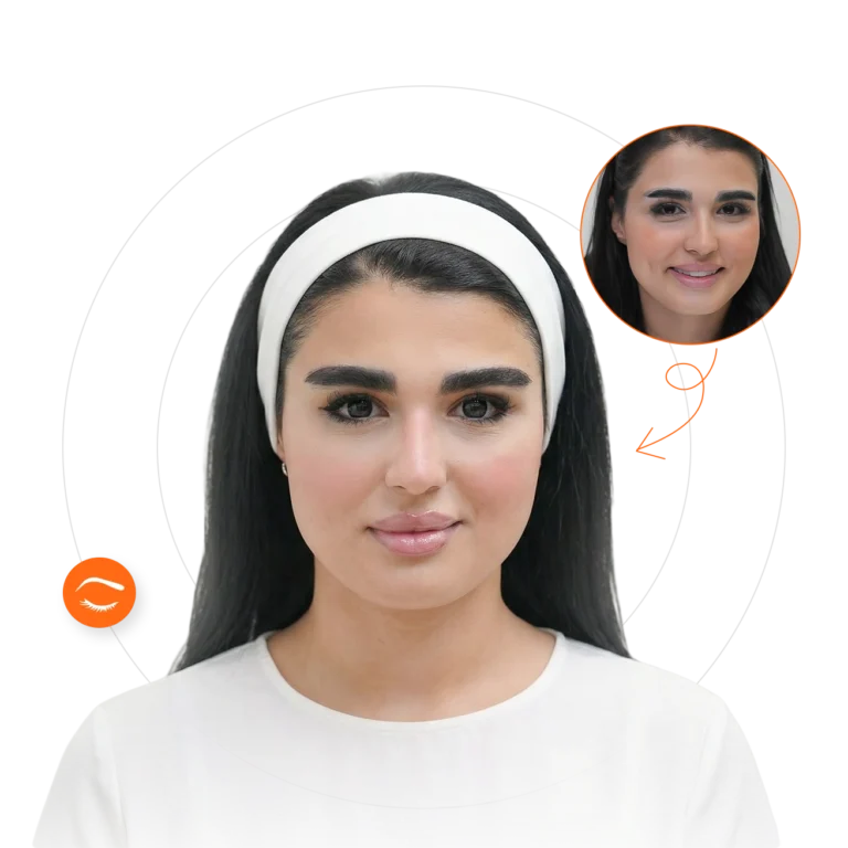 کاشت ابرو طبیعی